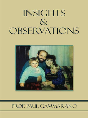 cover image of Insights & Observations